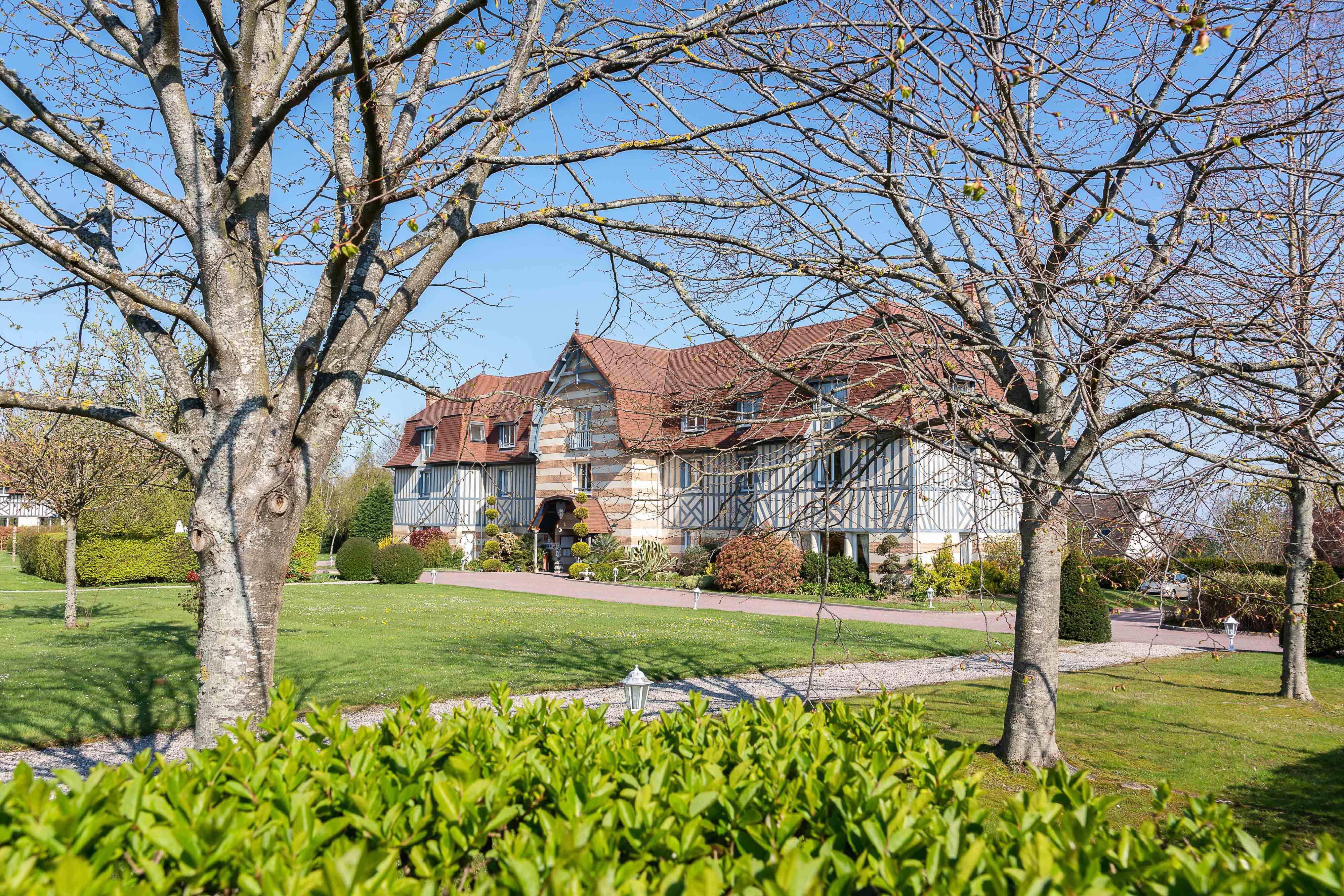 Le Manoir De La Poterie & Spa Cricquebœuf Exterior foto