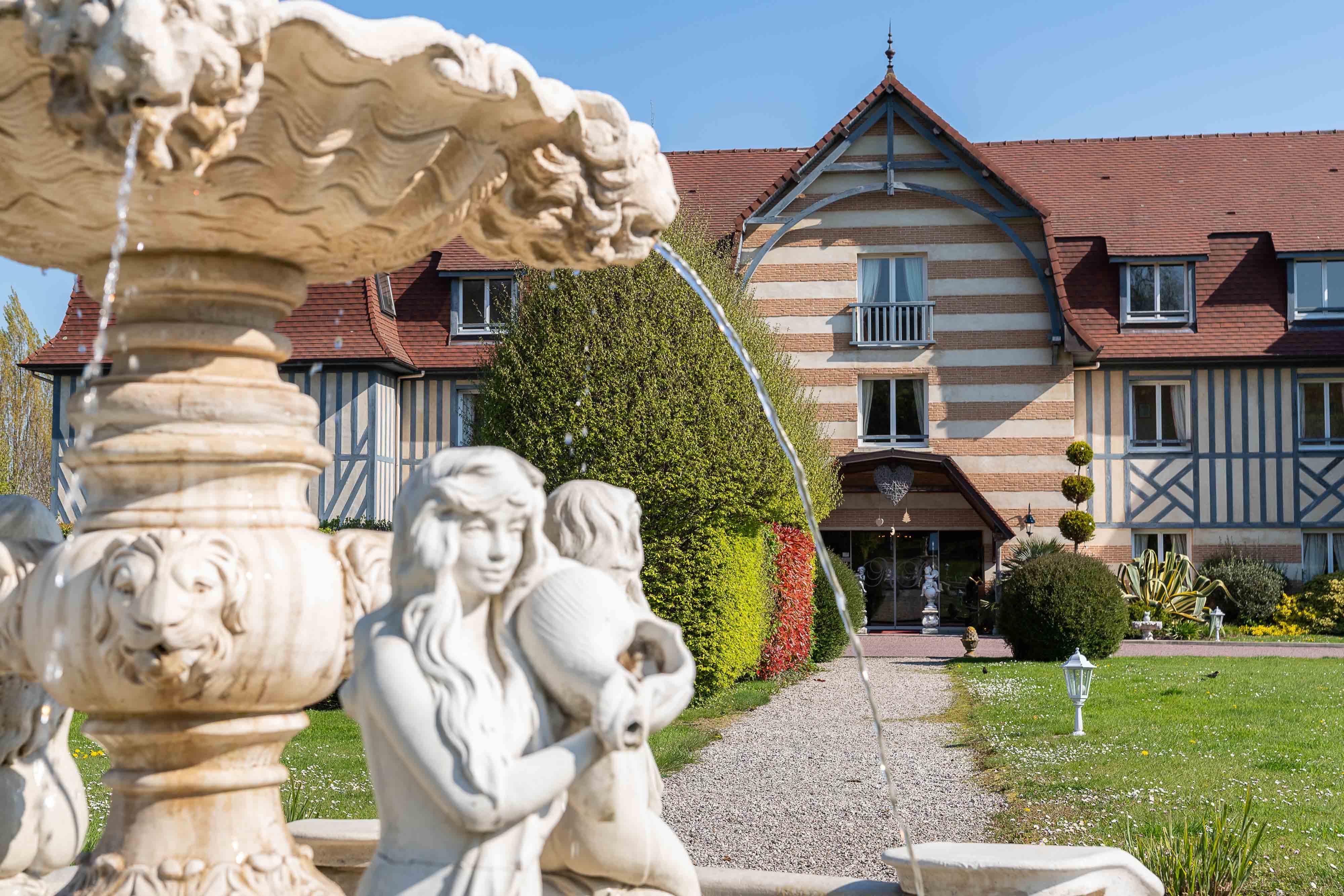 Le Manoir De La Poterie & Spa Cricquebœuf Exterior foto