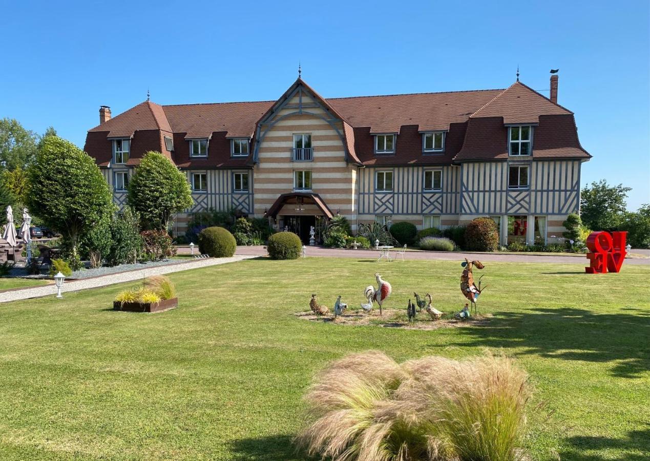 Le Manoir De La Poterie & Spa Cricquebœuf Exterior foto